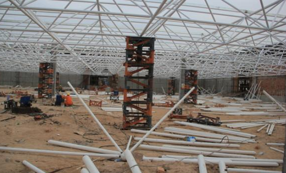 房山盘点钢结构网架装配的步履和相关关注变乱