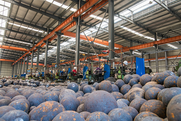 房山网架配件车间